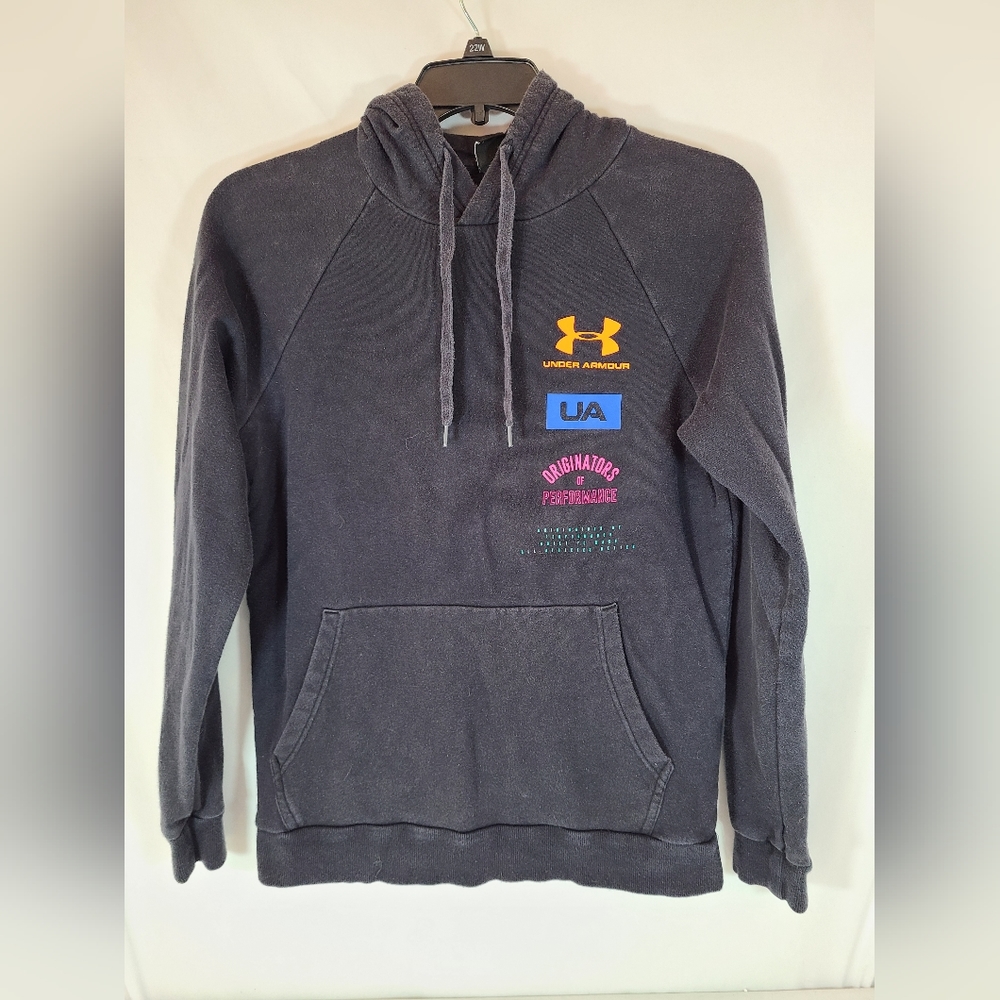 Mens Under Armour Hoodie Black Size Sm Originators Of Performance